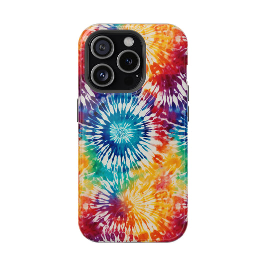 Cosmic Fusion Tie-Dye iPhone Case