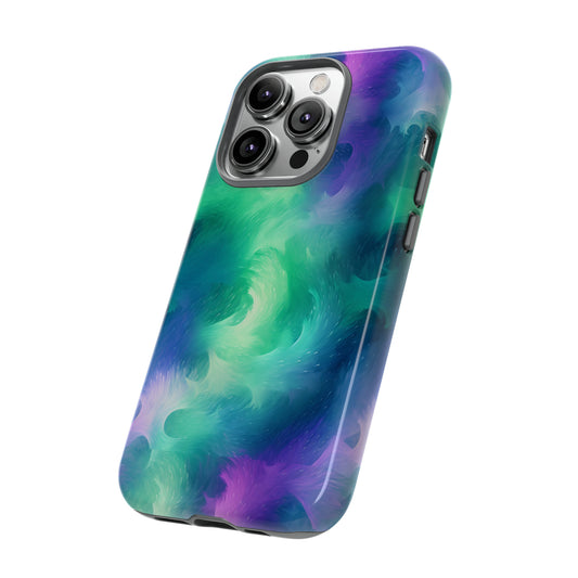 Aurora Dream Tie-Dye iPhone Case