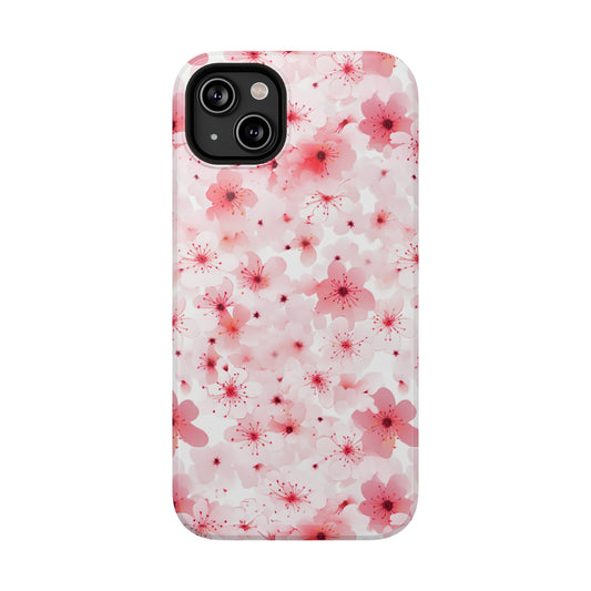 Cherry Blossom Tie-Dye Reverie iPhone Case