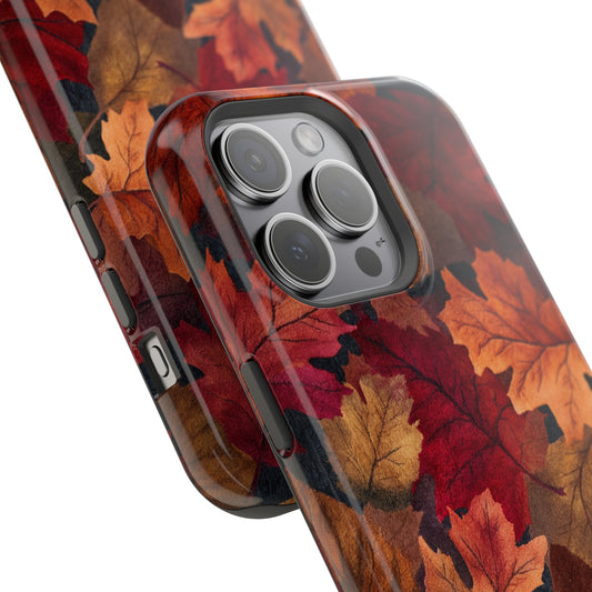 Autumn Leaves Tie-Dye | MagSafe iPhone Case